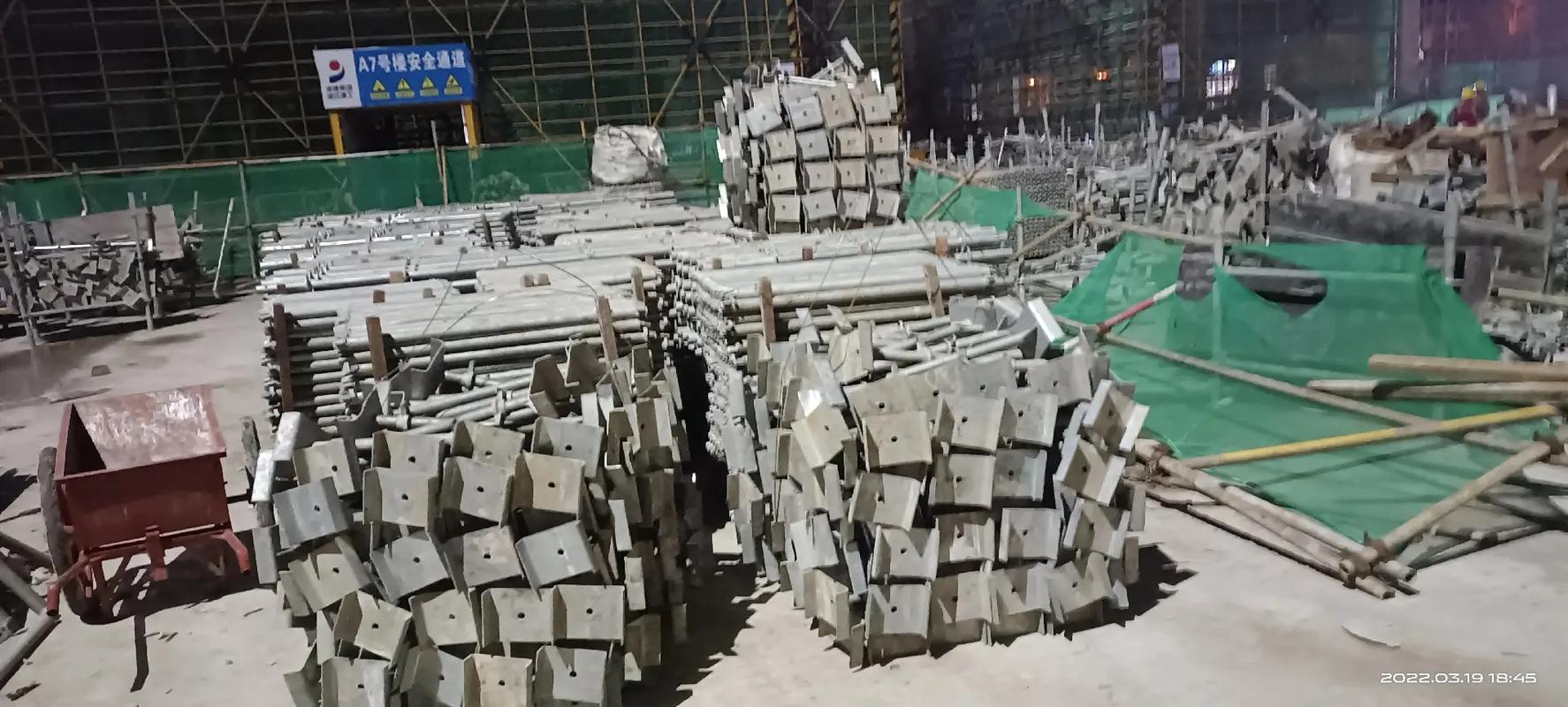 工地月底完工在即，盘扣打包业务提前预约中